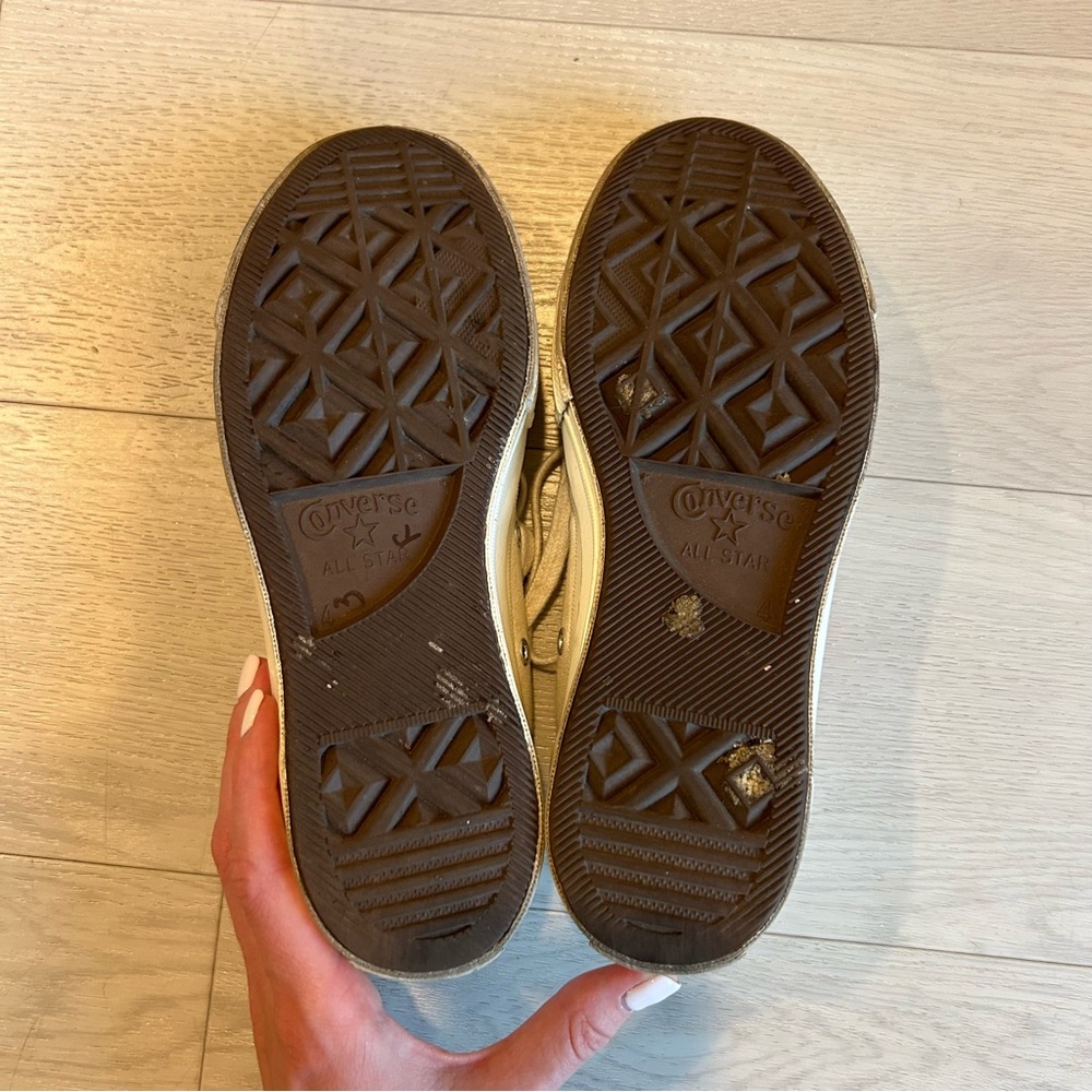 Converse Comme Des Garçons PLAY Low-Top Sneakers Women’s Size 6 - Picture 12 of 12